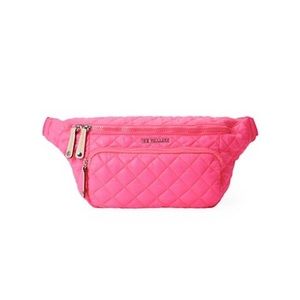 MZ Wallace neon pink crossbody sling bag